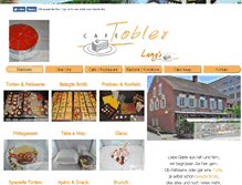 Tablet Screenshot of cafe-tobler.ch